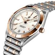  Shop Authentic Breitling Chronomat Automatic 36 White Dial Two Tone Steel Strap Watch for Women - U10380101A1U1 - Luxxuri