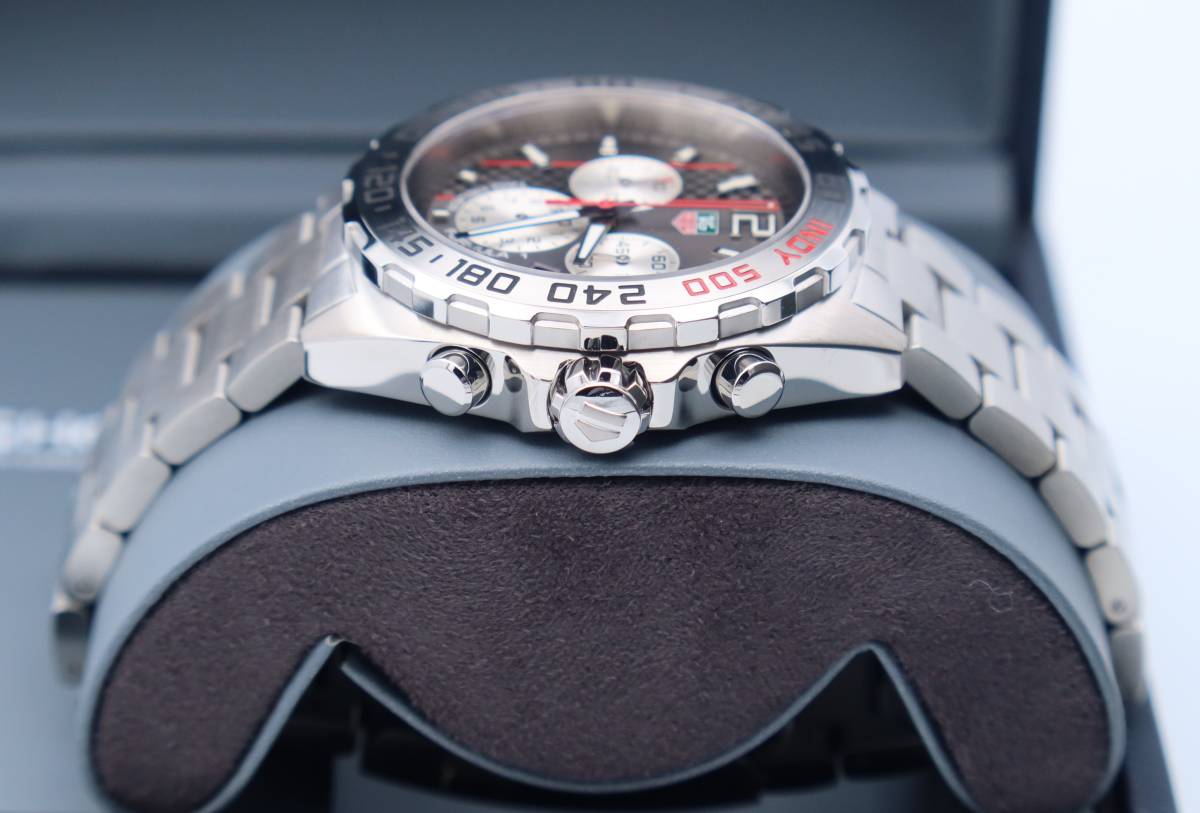  Shop Authentic Tag Heuer Formula 1 Chronograph Grey Dial Silver Steel Strap Watch for Men - CAZ1114.BA0877 - Luxxuri