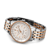  Shop Authentic Breitling Navitimer Automatic 41 White Dial Two Tone Steel Strap Watch for Men - U17326211G1U1 - Luxxuri