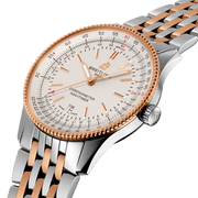  Shop Authentic Breitling Navitimer Automatic 41 White Dial Two Tone Steel Strap Watch for Men - U17326211G1U1 - Luxxuri