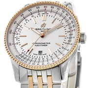  Shop Authentic Breitling Navitimer Automatic 41 White Dial Two Tone Steel Strap Watch for Men - U17326211G1U1 - Luxxuri