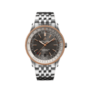  Shop Authentic Breitling Navitimer Automatic 41mm Grey Dial Silver Steel Strap Mens Watch - U17326211M1A1 - Luxxuri