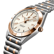  Shop Authentic Breitling Chronomat 32 White Dial Two Tone Steel Strap Watch for Women - U77310101A1U1 - Luxxuri