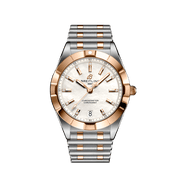  Shop Authentic Breitling Chronomat B02 18K Red Gold White Dial Two Tone Steel Strap Watch for Men - U77310101A2U1 - Luxxuri