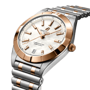  Shop Authentic Breitling Chronomat B02 18K Red Gold White Dial Two Tone Steel Strap Watch for Men - U77310101A2U1 - Luxxuri