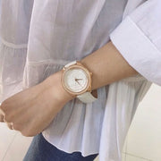  Shop Authentic Guess Mini Rose Diamonds White Dial White Leather Strap Watch For Women - U85142l3 - Luxxuri