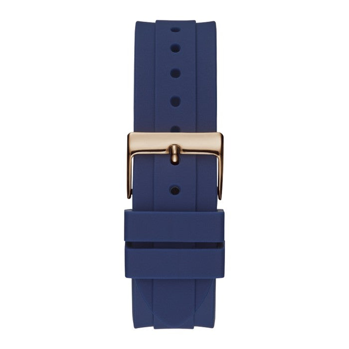  Shop Authentic Guess Eclipse White Dial Blue Rubber Strap Watch for Women - GW0315L2 - Luxxuri
