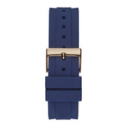  Shop Authentic Guess Eclipse White Dial Blue Rubber Strap Watch for Women - GW0315L2 - Luxxuri
