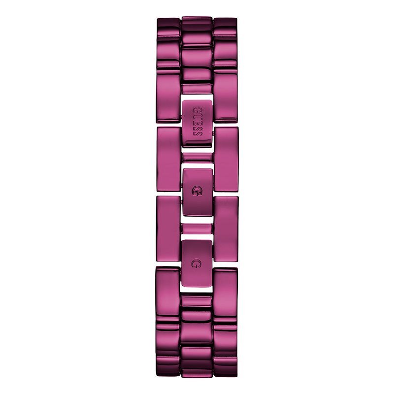  Shop Authentic Guess Soho Pink Dial Pink Mesh Bracelet Watch For Women - W0638L6 - Luxxuri