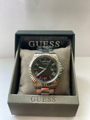  Shop Authentic Guess Connoisseur Black Dial Silver Steel Strap Watch for Men - GW0265G1 - Luxxuri