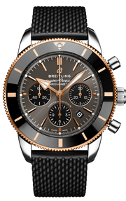  Shop Authentic Breitling Superocean Heritage B01 Chronograph 44 Black Dial Black Mesh Bracelet Watch for Men - UB01621A1M1S1 - Luxxuri