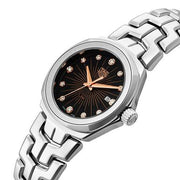  Shop Authentic Tag Heuer Link Quartz Black Dial Silver Steel Strap Watch for Women - WBC131F.BA0649 - Luxxuri