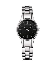  Shop Authentic Calvin Klein Simplicity Black Dial Silver Steel Strap Watch for Women - K4323130 - Luxxuri