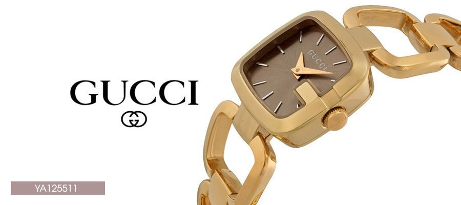  Shop Authentic Gucci G Gucci Sunbrushed Brown Dial Rose Gold Steel Strap Watch For Women - YA125511 - Luxxuri