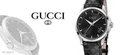  Shop Authentic Gucci G Timeless Quartz Black Dial Black Leather Strap Watch for Men - YA126413 - Luxxuri