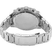  Shop Authentic Fossil Bronson Chronograph Black Dial Silver Steel Strap Watch for Men - FS5710 - Luxxuri