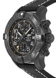  Shop Authentic Breitling Avenger Chronograph 45mm Night Mission Black Dial Black Nylon Strap Watch for Men - V13317101B1X1 - Luxxuri
