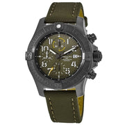 Shop Authentic Breitling Avenger Chronograph 45mm Green Dial Green Nylon Strap Watch for Men - V13317101L1X1 - Luxxuri