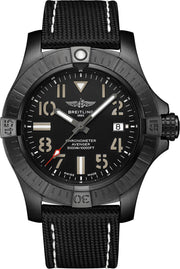  Shop Authentic Breitling Avenger Automatic 45 Seawolf Night Mission Black Dial Black Nylon Strap Watch for Men - V17319101B1X1 - Luxxuri