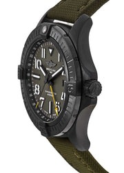  Shop Authentic Breitling Avenger Automatic GMT 45 Night Mission Green Dial Green Nylon Strap Watch for Men - V323952A1L1X1 - Luxxuri