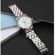  Shop Authentic Mido Baroncelli III Automatic White Dial Silver Steel Strap Watch For Women - M7600.4.26.1 - Luxxuri