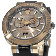  Shop Authentic Versace V Extreme Chronograph Brown Tone Dial Black Rubber Strap Watch for Men - VCN030017 - Luxxuri