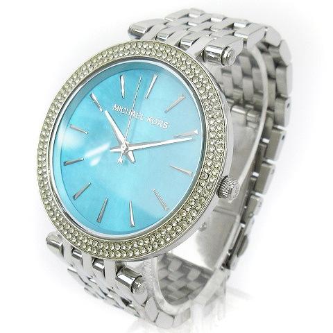  Shop Authentic Michael Kors Darci Mother of Pearl Blue  Dial Silver Steel Strap Watch for Women - MK3515 - Luxxuri