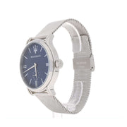  Shop Authentic Maserati Epoca Blue Dial Silver Mesh Bracelet Watch For Men - R8853118006 - Luxxuri