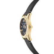  Shop Authentic Versace Greca Time Quartz Black Dial Brown Leather Strap Watch For Men - VE3K00222 - Luxxuri