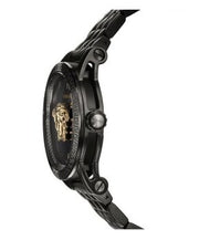  Shop Authentic Versace Palazzo Empire Black Dial Black Steel Strap Watch for Men - VERD00518 - Luxxuri