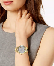  Shop Authentic Versace Audrey Quartz Grey Dial Gold Steel Strap Watch for Women - VELR00719 - Luxxuri