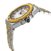  Shop Authentic Versace Chain Reaction Quartz White Dial Two Tone Steel Strap Watch for Men - VEDY00519 - Luxxuri