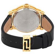  Shop Authentic Versace Code Quartz Black Dial Black Leather Strap Watch For Men - VEPO00320 - Luxxuri