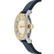  Shop Authentic Versace Viamond Quartz White Dial Blue Leather Strap Watch For Men - VEPO00120 - Luxxuri