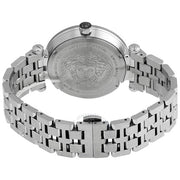  Shop Authentic Versace Greca Sport Quartz Black Dial Silver Steel Strap Watch For Men - VEZ300321 - Luxxuri