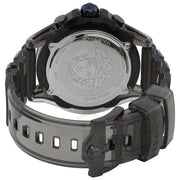  Shop Authentic Versace icon Active Chronograph Black Dial Black Silicone Strap Watch For Men - VEZ700622 - Luxxuri