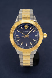  Shop Authentic Versace Hellenyium Brown Dial Two Tone Steel Strap Watch for Women - V12040015 - Luxxuri