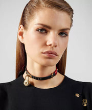  Shop Authentic Versace Medusa Lock Icon Gold Dial Red Leather Strap Watch for Women - VEDW00119 - Luxxuri