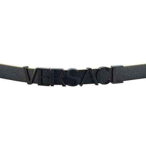  Shop Authentic Versace V-Flare Quartz Black Dial Black Leather Strap Watch for Women - VEBN00518 - Luxxuri