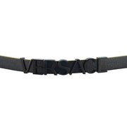  Shop Authentic Versace V-Flare Quartz Black Dial Black Leather Strap Watch for Women - VEBN00518 - Luxxuri