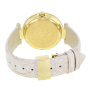  Shop Authentic Versace Olympo Quartz White Dial Beige Leather Strap Watch for Women - VAN050016 - Luxxuri