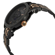  Shop Authentic Versace Palazzo Empire Black Dial Two Tone Steel Strap Watch for Men - VERD00618 - Luxxuri