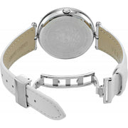  Shop Authentic Versace Palazzo Empire White Dial White Leather Strap Watch for Women - VCO010017 - Luxxuri