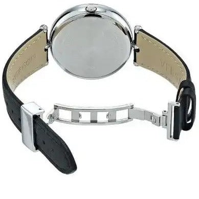  Shop Authentic Versace Palazzo Empire Black Dial Black Leather Strap Watch for Women - VCO060017 - Luxxuri