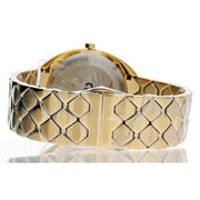  Shop Authentic Versace Shadov Quartz Gold Dial Gold Steel Strap Watch for Women - VEBM00618 - Luxxuri