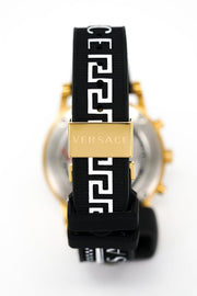  Shop Authentic Versace Sports Tech Chronograph Silver Dial Black Rubber Strap Watch for Women - VELT00519 - Luxxuri