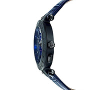 Shop Authentic Versace V Race Chronograph Quartz Blue Dial Blue Leather Strap Watch For Men - VEBV00419 - Luxxuri