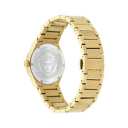  Shop Authentic Versace V-Auria Quartz Black Dial Gold Steel Strap Watch for Men - VE0F00525 - Luxxuri