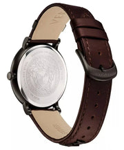  Shop Authentic Versace V-Circle Manifesto Black Dial Maroon Leather Strap Watch for Men - VBQ040017 - Luxxuri