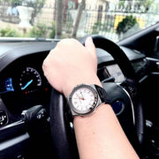  Shop Authentic Versace Chain Reaction Quartz White Dial Black Rubber Strap Watch for Men - VEDY00219 - Luxxuri
